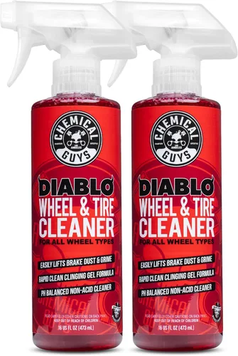 Miniatura 9 de Chemical Guys Diablo Gel - Limpiador concentrado de espuma para llantas y rines con infusión de oxígeno, seguro en todos los acabados, elimina