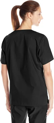 Miniatura 2 de WonderWink, camiseta unisex para adultos, cuello en V