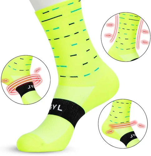 Miniatura 3 de Calcetines de ciclismo de compresión de tobillo para correr, para viajar, caminar, escalada