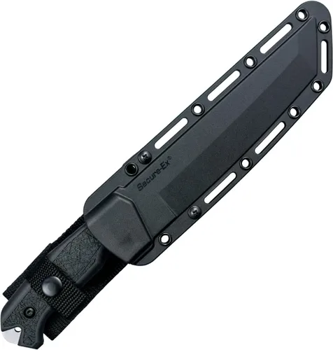 Miniatura 4 de Cold Steel Warcraft Tanto 4034SS - Cuchillo de hoja fija táctico militar con mango GFN resistente y hoja afilada como una navaja, con funda Secure-Ex