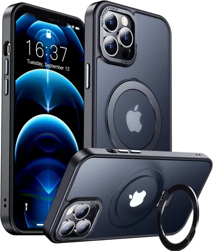 Miniatura 8 de Red2Fire Funda magnética fuerte para iPhone 12 Pro Max [compatible con MagSafe] con 2 unidades [protector de pantalla de vidrio templado] Funda