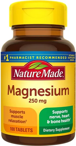 Miniatura 15 de Nature Made Óxido de magnesio 250 mg, suplementos de magnesio para hombres y mujeres, apoyo para la salud muscular, corazón, huesos y nervios, 200
