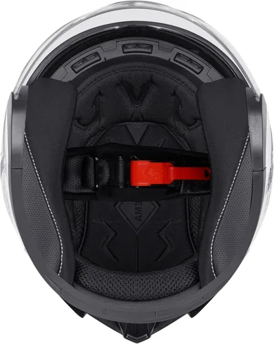 Miniatura 6 de YEMA Casco de motocicleta de cara abierta 3/4 aprobado por DOT, doble visera, hebilla de liberación rápida, cascos de motocicleta para adultos