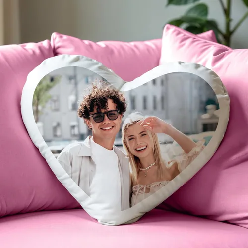 Miniatura 12 de Almohada personalizada con imagen y texto, incluye inserto, almohada de fotos personalizada de doble cara 5 tamaños y 10 colores opcionales