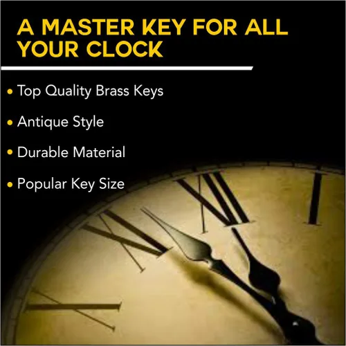 Miniatura 2 de Brass Blessing Llave de bobinado de reloj - 5024