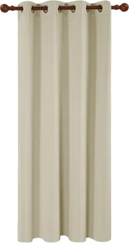 Miniatura 109 de Deconovo Cortina opaca, para oscurecer la habitación Gris claro