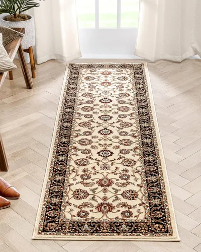 Miniatura 27 de Well Woven Barclay Collection Sarouk - Alfombra de área azul claro de 6 x 9 pies, para sala de estar, dormitorio y comedor