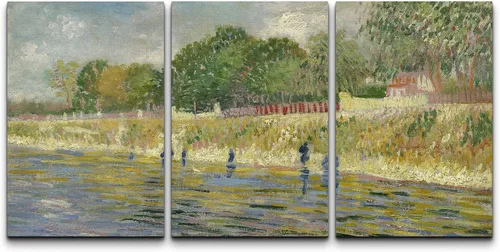 Miniatura 91 de Lienzo decorativo para pared - cuadro con estampado Giclée para decoración del hogar Noche estrellada sobre el Ródano