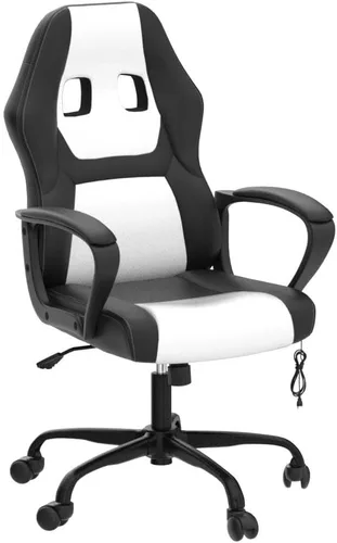Miniatura 5 de Silla para videojuegos, silla de oficina de masaje, sillas ergonómicas de videojuegos, silla de computadora reclinable ajustable con soporte lumbar