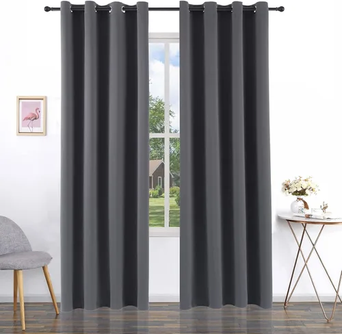 Miniatura 81 de Pickluc Cortinas Opacas Azul Marino para Sala de Estar, Cortinas Bloqueadoras de Luz con Ojales, Aislamiento Térmico, Reducción de Ruido, 52 Azul