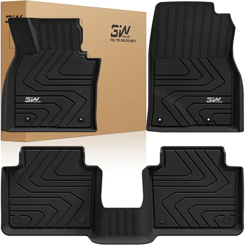 Miniatura 18 de 3W Alfombrillas de piso y forro de carga compatibles con Mazda CX-50 2023 2024 2025 (no para híbrido), forros TPE para todo clima, juego completo