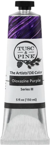 Miniatura 147 de Tusc & Pine Pintura al óleo Artist – Alizarin Crimson, 1.4 fl oz, sin amarilleo, consistencia rica y cremosa, carga máxima de pigmento, pinturas al