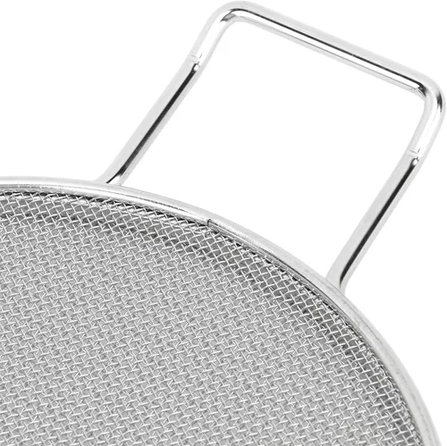 Miniatura 9 de Pssopp Salpicaduras de freidora de aire, protector de salpicaduras de acero inoxidable desmontable, pantalla de salpicaduras de malla fina