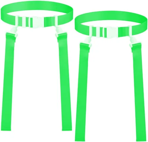 Miniatura 10 de Trained Cinturones de fútbol con bandera de hombre, juego de fútbol con bandera ajustable para equipos deportivos, entrenamiento y competencia