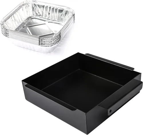 Miniatura 22 de Bandeja de goteo para parrilla Nexgrill 720-0830H para bandeja de grasa de repuesto Nexgrill Reemplazo de bandeja/caja de grasa para Nexgrill