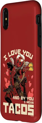 Miniatura 8 de Marvel Deadpool I Love You and by You I Mean Tacos - Carcasa para iPhone 17