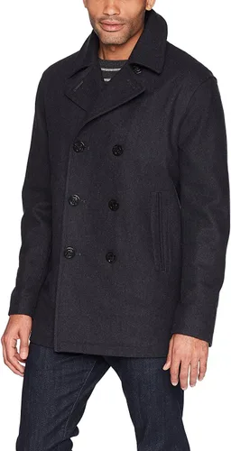 Miniatura 24 de Nautica Men's Wool Blend Peacoat – Double-Breasted Winter Coat, Regular, Big & Tall Sizes