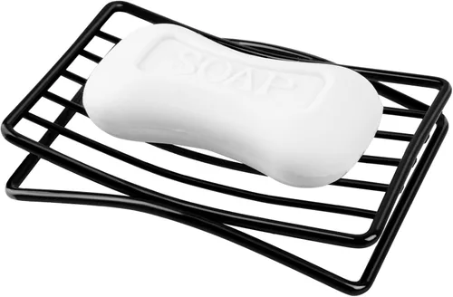Miniatura 13 de Jabonera GUUKAR de Acero Inoxidable para Barra de Jabón en Ducha y Baño, Jabonera Autodrenante con Soporte para Esponja para Fregadero de Cocina