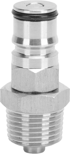 Miniatura 9 de TOPINCN Ball Lock Post 18 Ball Lock Adapter Lock Post Lock Male 1/2In Npt Kit Adaptador de rosca con para barriles Kegging