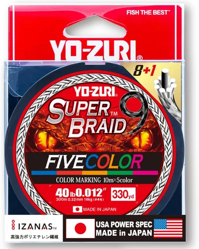 Miniatura 18 de YO-Zuri SUPERBRAID 9 - Línea de pesca trenzada flotante 5