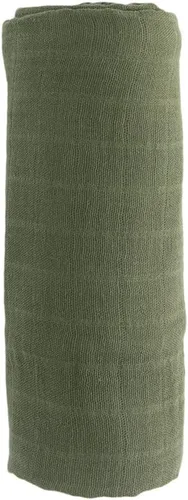Miniatura 2 de RED ROVR Manta para envolver 100 % muselina de algodón orgánico, manta de recepción para recién nacido, unisex, suave, ligera, transpirable
