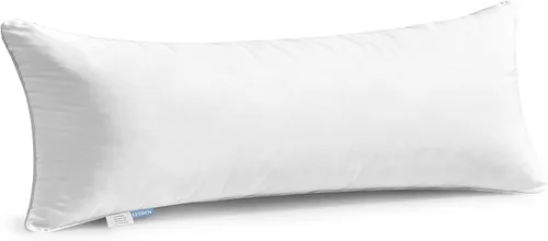 Miniatura 10 de Leeden - Juego de 2 rellenos de almohada de 30 x 50 cm, insertos de cojín con funda de 100% algodón, insertos rectangulares decorativos para sofá
