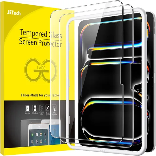 Miniatura 8 de JETech Protector de pantalla para iPad (9.7 pulgadas, modelo 2018/2017, 6ª/5ª generación), Air 2/1, Pro 9.7 pulgadas, película de vidrio templado