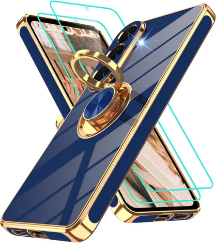 Miniatura 143 de Gritup Funda para Samsung Galaxy A14 5G: Funda Samsung A14 con 2 Protectores de Pantalla, Soporte de Anillo con Rotación 360°, Soporte Magnético