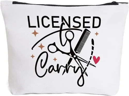 Miniatura 10 de Fokongna Divertida bolsa de maquillaje organizadora de viaje para mujeres, mamá, tía, mejor amiga, profesora, jefe, personal, colega, compañera