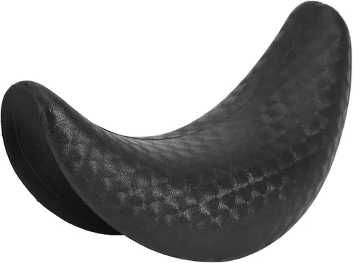 Champú Bowl Neck Rest, cojín suave de PVC para salón y uso doméstico, negro