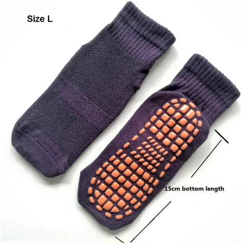 Miniatura 4 de Calcetines antideslizantes para trampolín, calcetines antideslizantes para el suelo para ejercicios, gimnasio, yoga