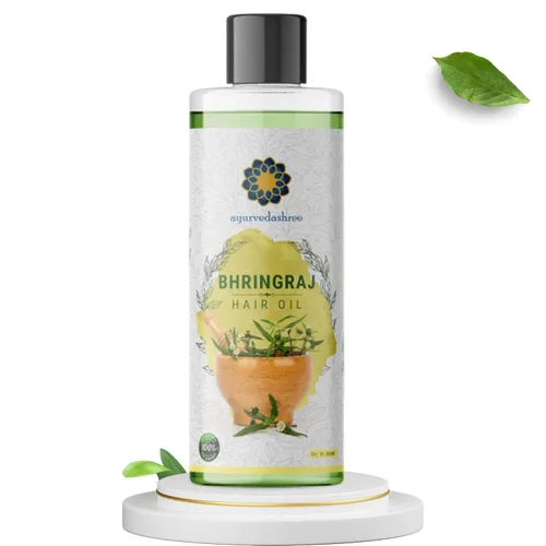 Miniatura 2 de Aceite para el cabello AYURVEDASHREE 6.76 fl oz., con Bhringraj, extracto de Amla, Kalonji, sésamo, aguacate, nuez, tomillo, jojoba, aceite