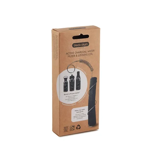 Miniatura 11 de BLACK + BLUM Varillas de filtro de agua de carbón Filtro de carbón de hidratación antigua tradición japonesa, dura 6 meses cada uno, madera negro