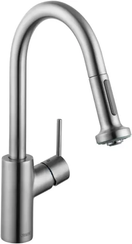 Miniatura 9 de hansgrohe Talis S² - Grifo de cocina con barra cromada, grifo para fregadero de cocina, cabezal rociador de acoplamiento magnético, cromado 04286000