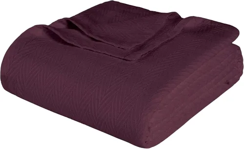 Miniatura 36 de Superior Metro - Manta de algodón para todas las estaciones, manta tejida para sofá, cama, ropa de cama, casa de campo, artículos esenciales