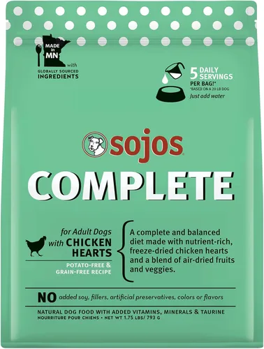 Miniatura 14 de Mezcla de comida para perros Sojos Complete, natural, sin cereales, seca y cruda, liofilizada