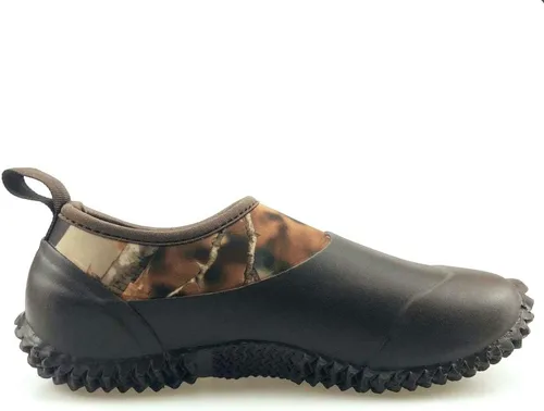 Miniatura 30 de SYLPHID Zapatos de jardín para hombre, zapatos de lluvia impermeables de neopreno para campamento, cuidado del césped, jardinería y trabajo