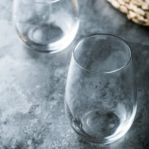 Miniatura 4 de Vaso de vino transparente de 20 onzas sin tallo, taza grande para aireación mejorada con borde duradero resistente a las virutas para vino blanco