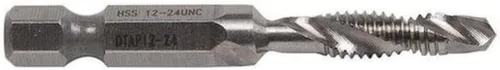 Greenlee Taladro/grifo/Avellanador, 12-24X2 1/4 L (DTAP12-24)
