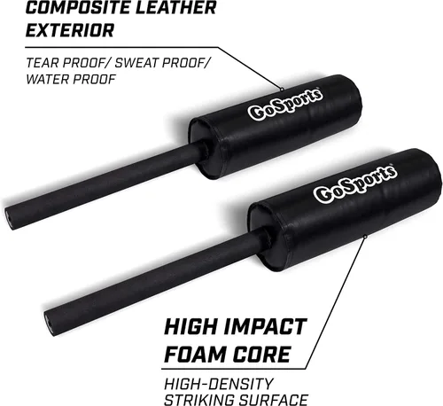 Miniatura 3 de GoSports Almohadillas acolchadas para entrenamiento de combate y bloqueo – Paquete de 2 para artes marciales y entrenamiento deportivo