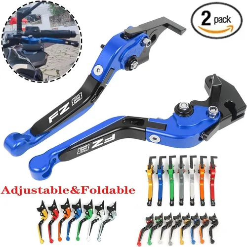 Miniatura 2 de for Ya&maha FZ8 FZ-8 2011 2012 2013 2014 2015 2016-2020 Motorcycle Adjustable Folding Extendable Brake Clutch Levers Handle Brakes Levers