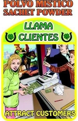 1 PIEZA BRYBRADAN ATRAER CLIENTES SOL POLVO LLAMA CLIENTES POLVO EN BOLSA 1/2 OZ 14 GR