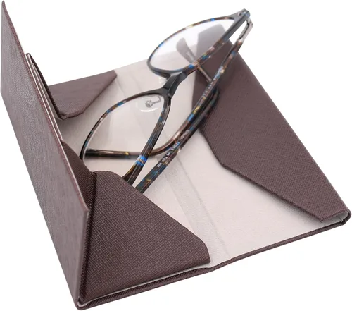 Miniatura 186 de Real Sic Funda para lentes de sol para hombres y mujeres, soporte magnético plegable para lentes de sol, inspirado en el color sólido