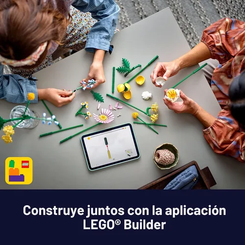 Miniatura 7 de LEGO Botanicals - Juguete de construcción de ramo pequeño soleado – Arreglo floral de bricolaje para niñas y niños, a partir de 9 años, regalo