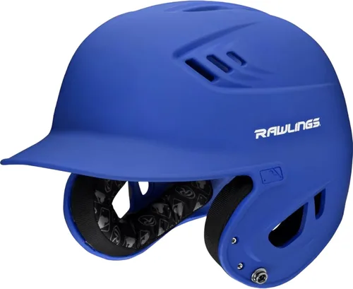 Miniatura 8 de Rawlings Casco de bateo de béisbol R16 Velo Mate Tamaños JR y SR Varios colores Grafito mate