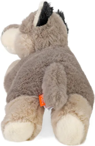 Miniatura 3 de Wild Republic EcoKins - Mini lobo de peluche de 8 pulgadas, regalos ecológicos para niños, juguete de peluche, hecho a mano con 7 botellas de agua