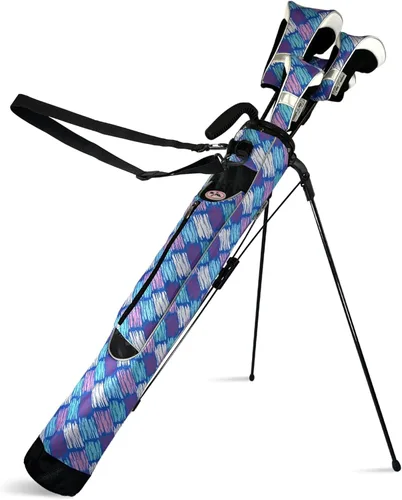 Miniatura 8 de Taboo Fashion Sunday Golf Bags for Women - Lightweight Golf Range Bag with Self Flexing Stand and Shoulder Strap for Driving Range, Par 3 or Mándala