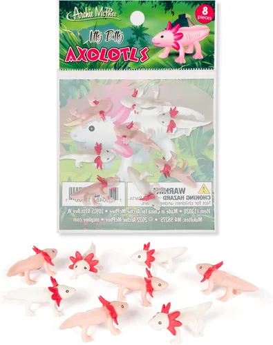 Miniatura 8 de Accoutrements Archie McPhee Itty Bitty Axolotls 8 Pack