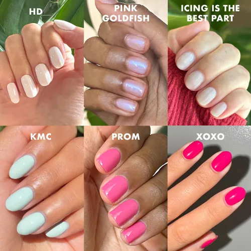 Miniatura 3 de Olive & June Juego de Esmaltes de Gel Más Vendidos Se Necesita Lámpara de Uñas LED UV Incluye 6 Tonos