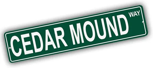 Miniatura 28 de Ohio Mountains Pick Your Mountain Compatible/repuesto para Acme Hill United States Mountain aluminio metal metal metal estilo letrero de calle